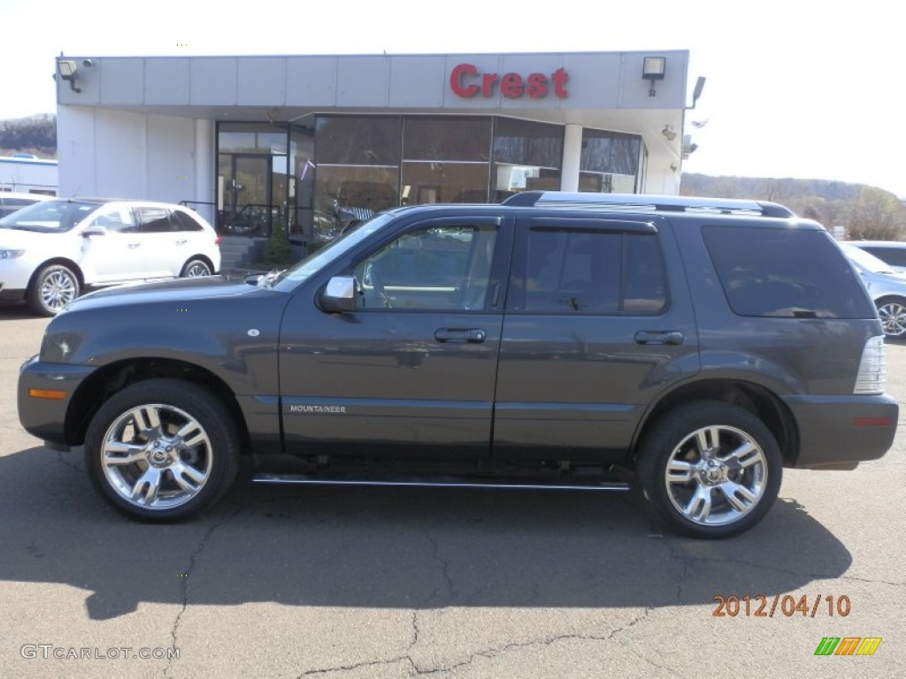 2010 Mountaineer V6 Premier AWD - Black Pearl Slate Metallic / Camel photo #1