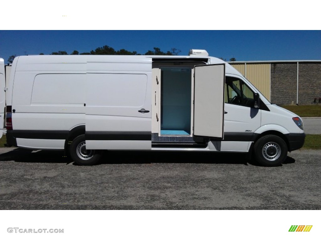 2012 Sprinter 3500 Refrigerated Cargo Van - Arctic White / Lima Black Fabric photo #1