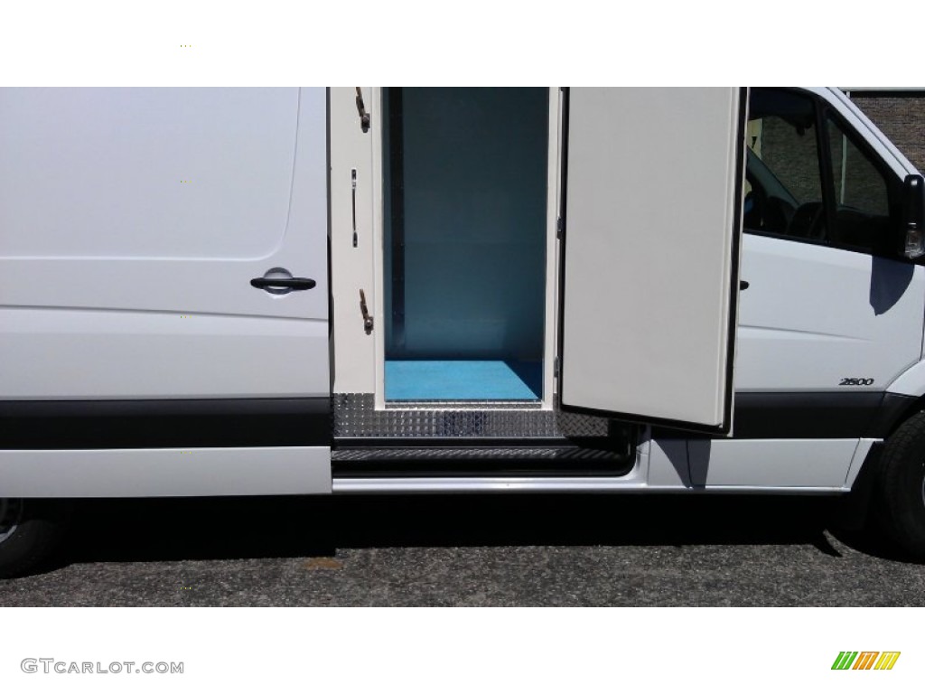 2012 Sprinter 3500 Refrigerated Cargo Van - Arctic White / Lima Black Fabric photo #2