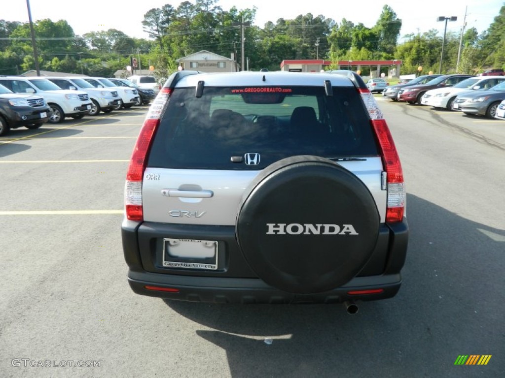 2006 CR-V EX - Alabaster Silver Metallic / Black photo #4