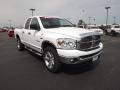 2008 Bright White Dodge Ram 1500 Big Horn Edition Quad Cab 4x4  photo #3