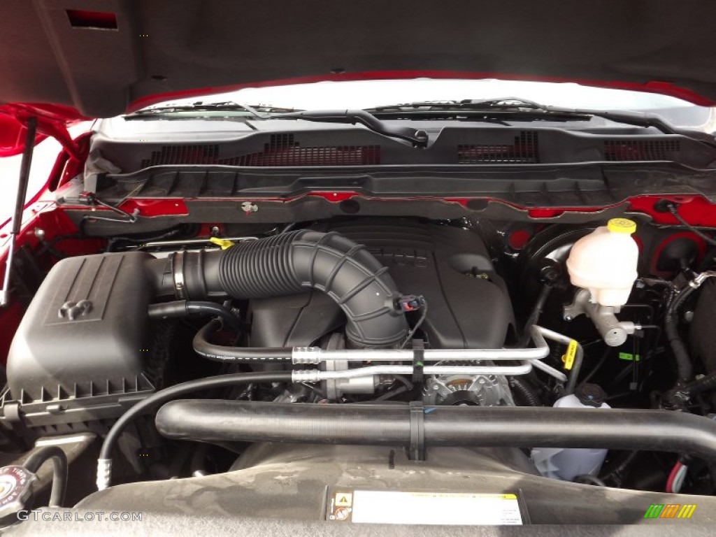 2012 Dodge Ram 1500 Express Regular Cab 4x4 5.7 Liter HEMI OHV 16-Valve VVT MDS V8 Engine Photo #63707114