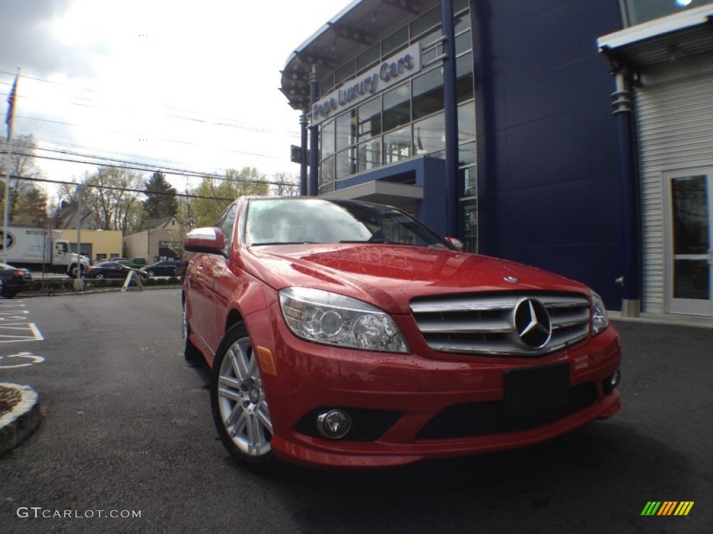 Mars Red Mercedes-Benz C