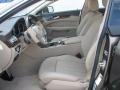 2012 Mercedes-Benz CLS Almond/Mocha Interior Front Seat Photo