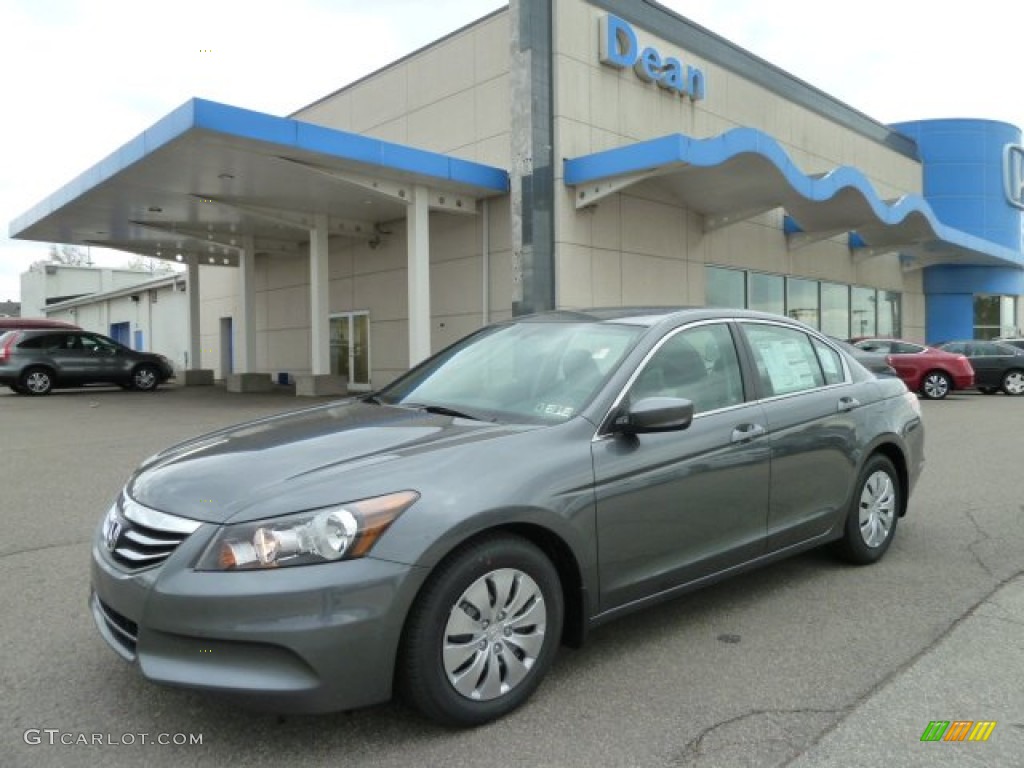 2012 Accord LX Sedan - Polished Metal Metallic / Gray photo #1