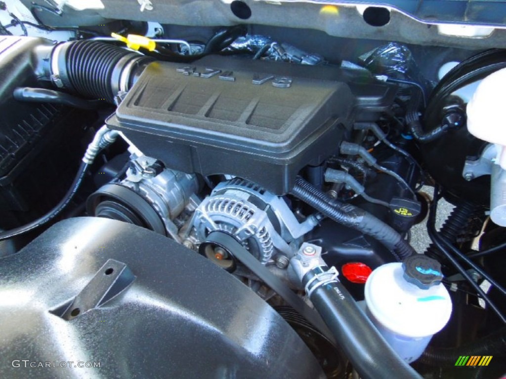 2012 Dodge Ram 1500 SLT Quad Cab 4.7 Liter SOHC 16-Valve Flex-Fuel V8 Engine Photo #63709907