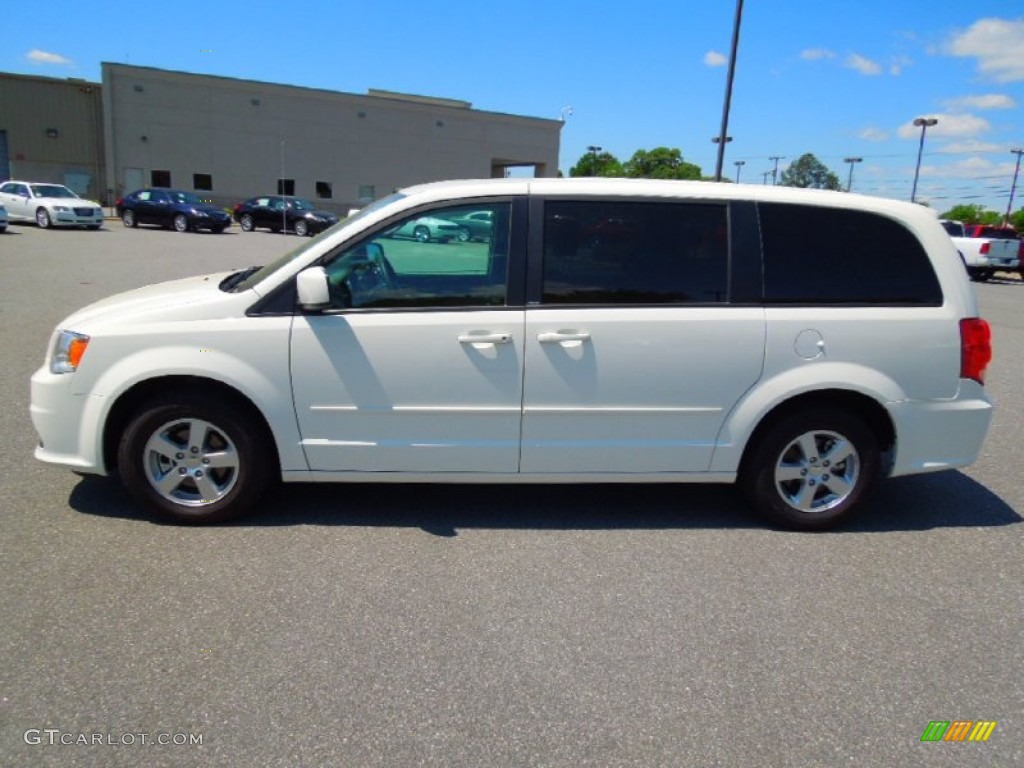 2012 Grand Caravan SE - Stone White / Black/Light Graystone photo #4