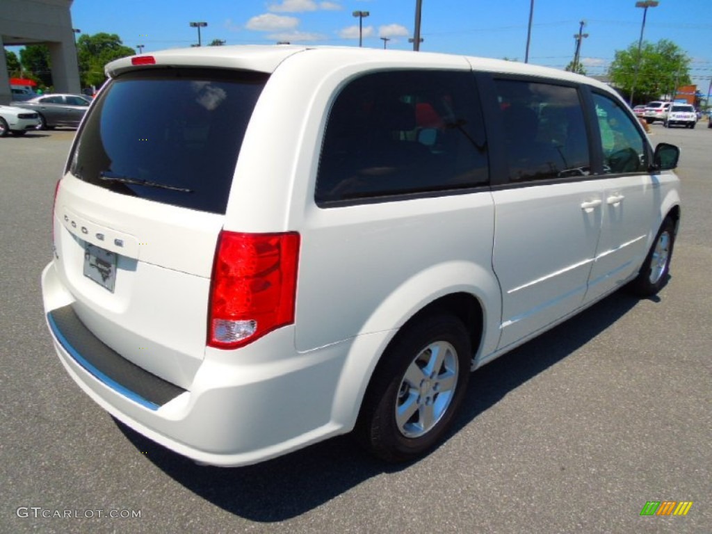 2012 Grand Caravan SE - Stone White / Black/Light Graystone photo #6