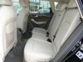 2012 Audi Q5 Cardamom Beige Interior Rear Seat Photo