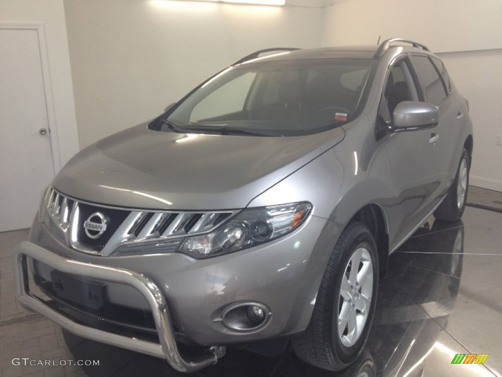 2009 Murano S AWD - Platinum Graphite Metallic / Beige photo #1