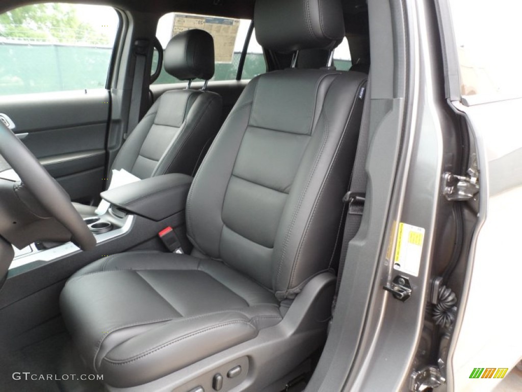 Charcoal Black Interior 2013 Ford Explorer XLT Photo #63713767
