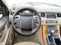 Almond/Nutmeg Stitching 2010 Land Rover Range Rover Sport Supercharged Dashboard