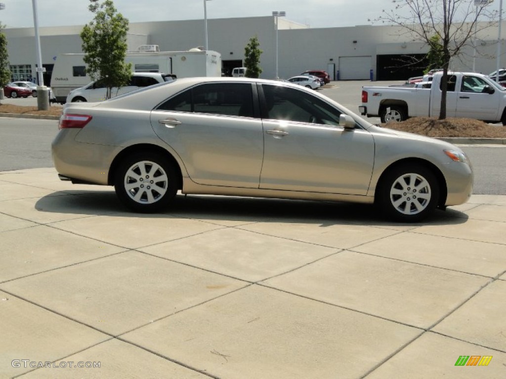 2008 Camry XLE V6 - Desert Sand Mica / Bisque photo #4