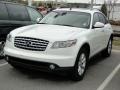 2005 Ivory Pearl White Infiniti FX 35 AWD  photo #36