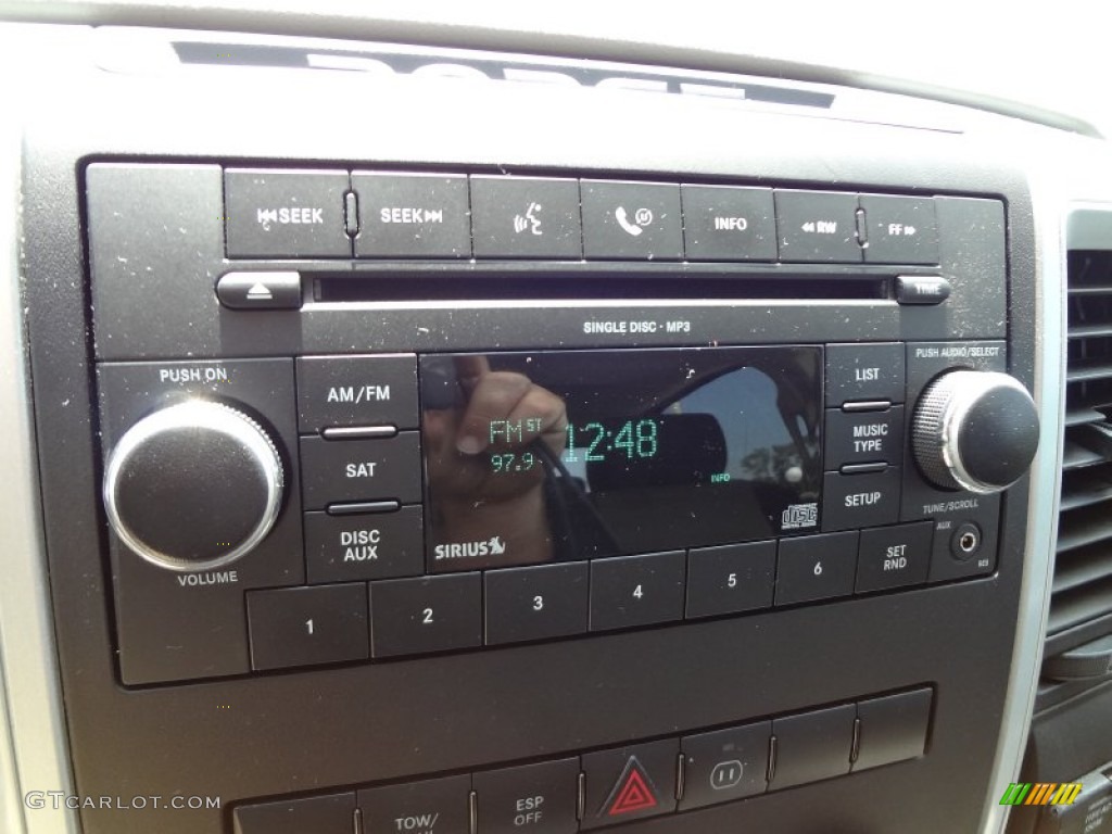 2009 Ram 1500 Big Horn Edition Crew Cab - Bright Silver Metallic / Dark Slate/Medium Graystone photo #21