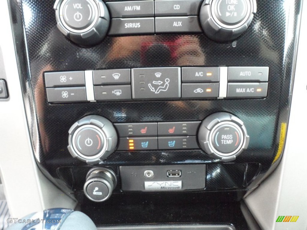 2012 Ford F150 FX4 SuperCrew 4x4 Controls Photo #63715843