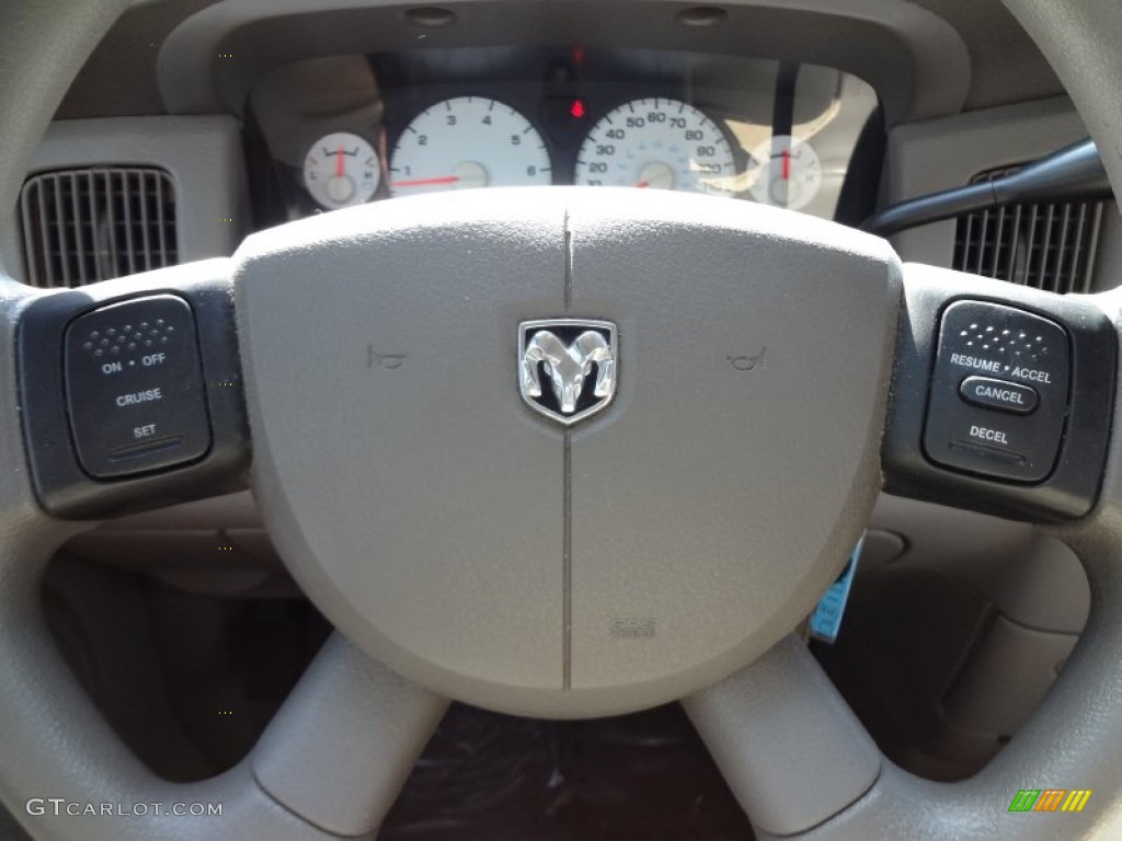 2005 Ram 1500 ST Regular Cab - Bright White/Custom Graphics / Dark Slate Gray photo #22