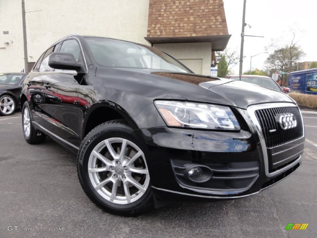2009 Q5 3.2 Premium quattro - Brilliant Black / Cardamom Beige photo #1