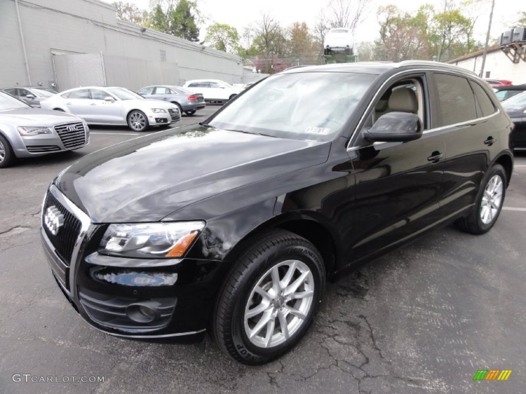 2009 Q5 3.2 Premium quattro - Brilliant Black / Cardamom Beige photo #2