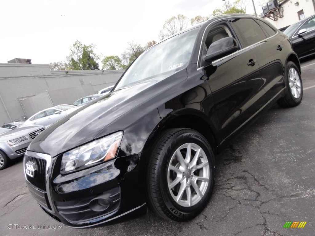 2009 Q5 3.2 Premium quattro - Brilliant Black / Cardamom Beige photo #3