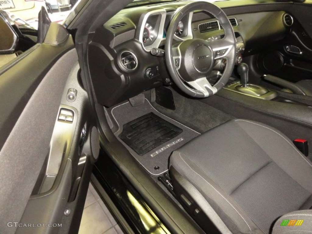 2011 Camaro LT Coupe - Black / Black photo #10