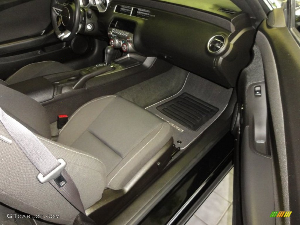 2011 Camaro LT Coupe - Black / Black photo #37