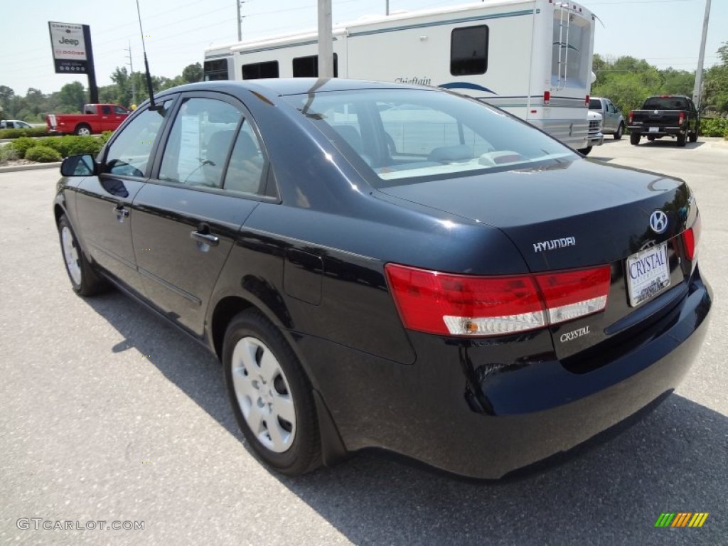 2006 Sonata GL - Deepwater Blue / Beige photo #3