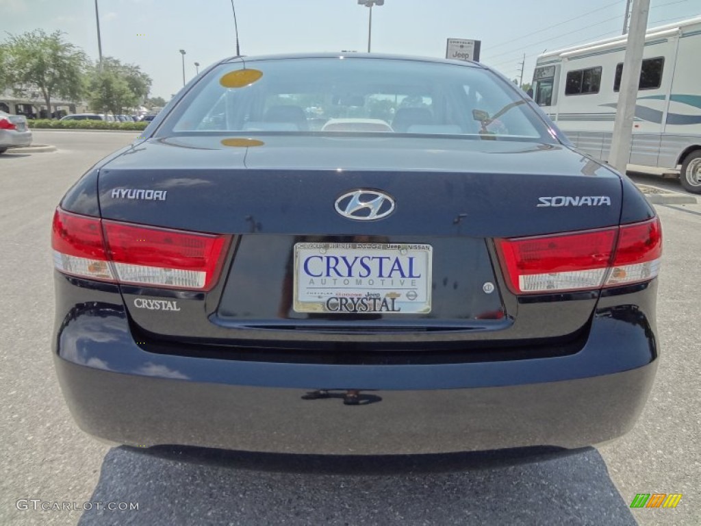2006 Sonata GL - Deepwater Blue / Beige photo #7