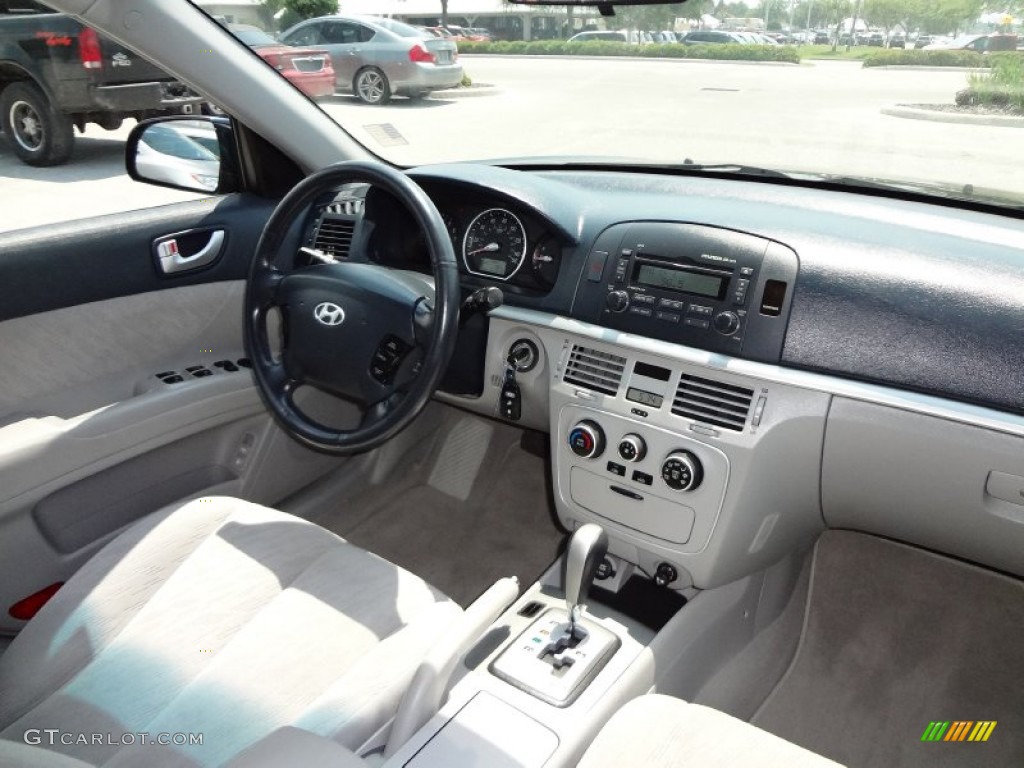 2006 Sonata GL - Deepwater Blue / Beige photo #11