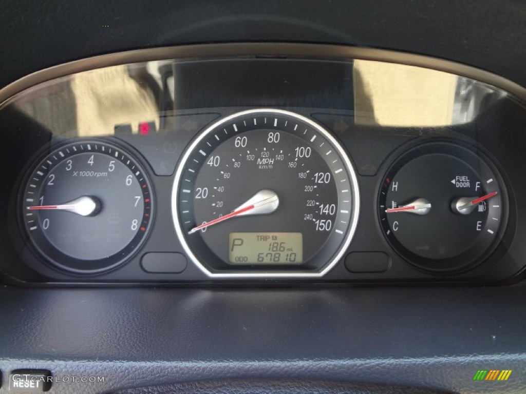 2006 Sonata GL - Deepwater Blue / Beige photo #20