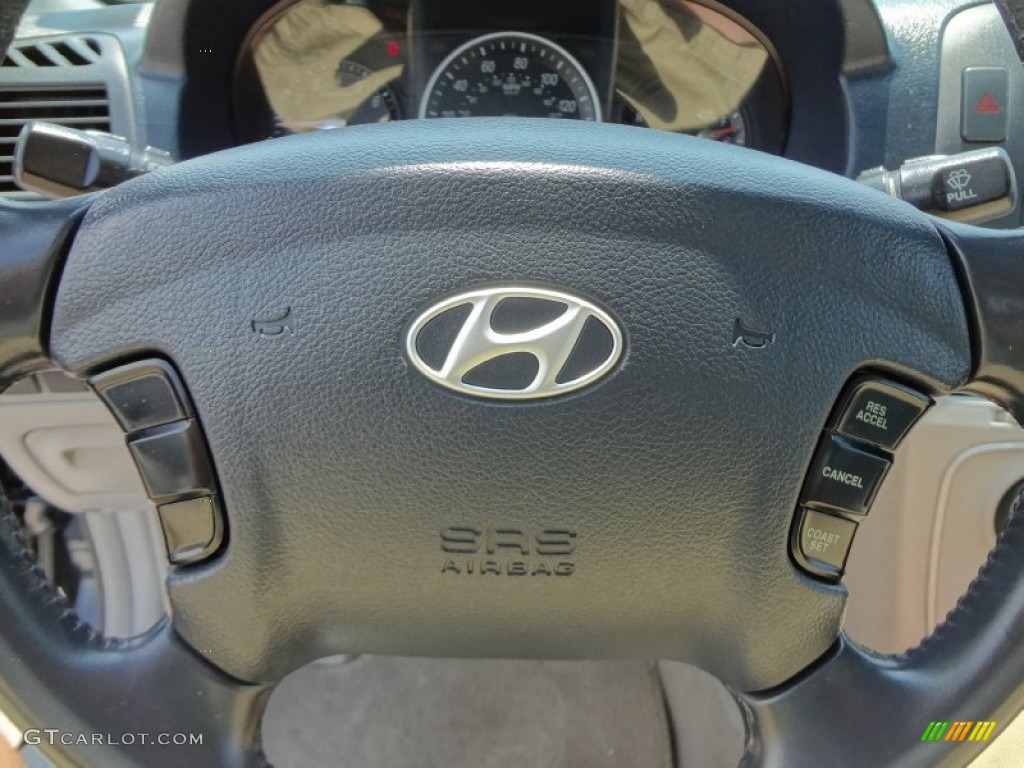 2006 Sonata GL - Deepwater Blue / Beige photo #23