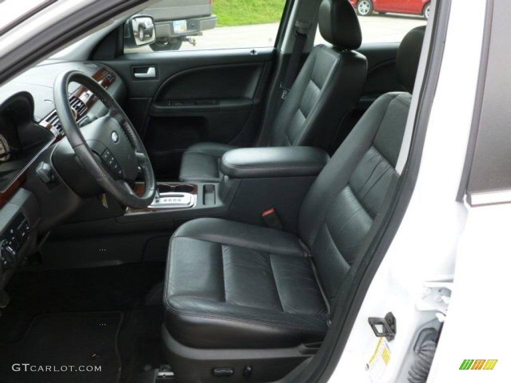 Black Interior 2007 Ford Five Hundred Limited AWD Photo #63718829