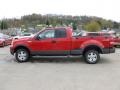 2005 Bright Red Ford F150 FX4 SuperCab 4x4  photo #2