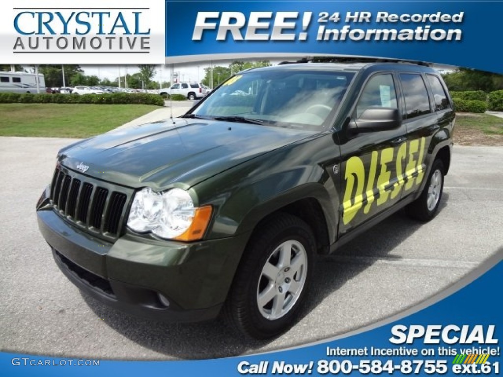 Jeep Green Metallic Jeep Grand Cherokee