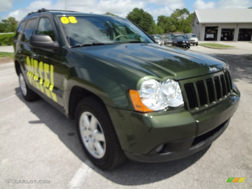 2008 Grand Cherokee Laredo 4x4 - Jeep Green Metallic / Khaki photo #11