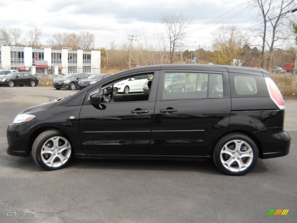 2008 MAZDA5 Sport - Brilliant Black / Black photo #2