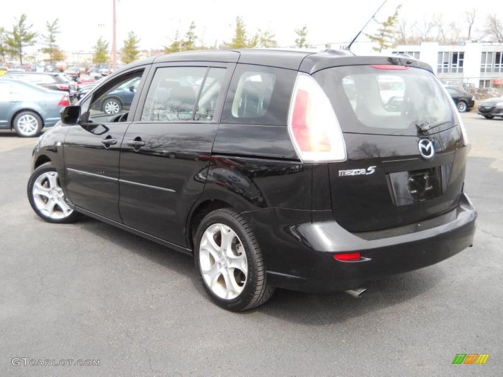 2008 MAZDA5 Sport - Brilliant Black / Black photo #3