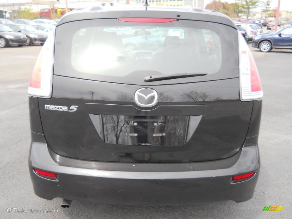 2008 MAZDA5 Sport - Brilliant Black / Black photo #5