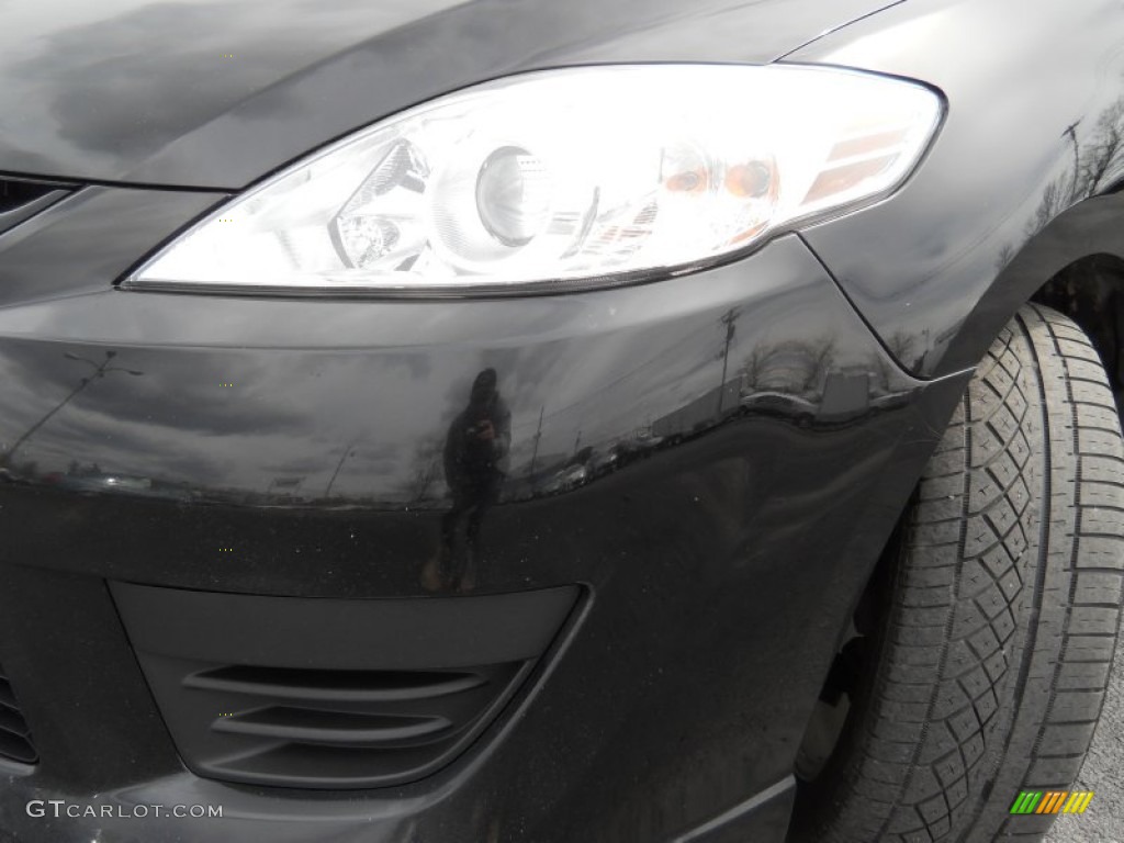 2008 MAZDA5 Sport - Brilliant Black / Black photo #6