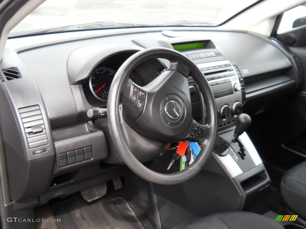 2008 MAZDA5 Sport - Brilliant Black / Black photo #8
