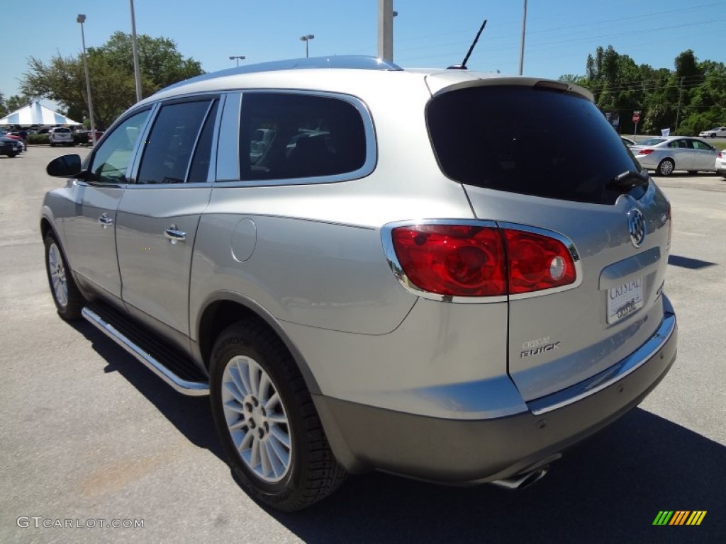 2008 Enclave CXL - Platinum Metallic / Titanium/Dark Titanium photo #3