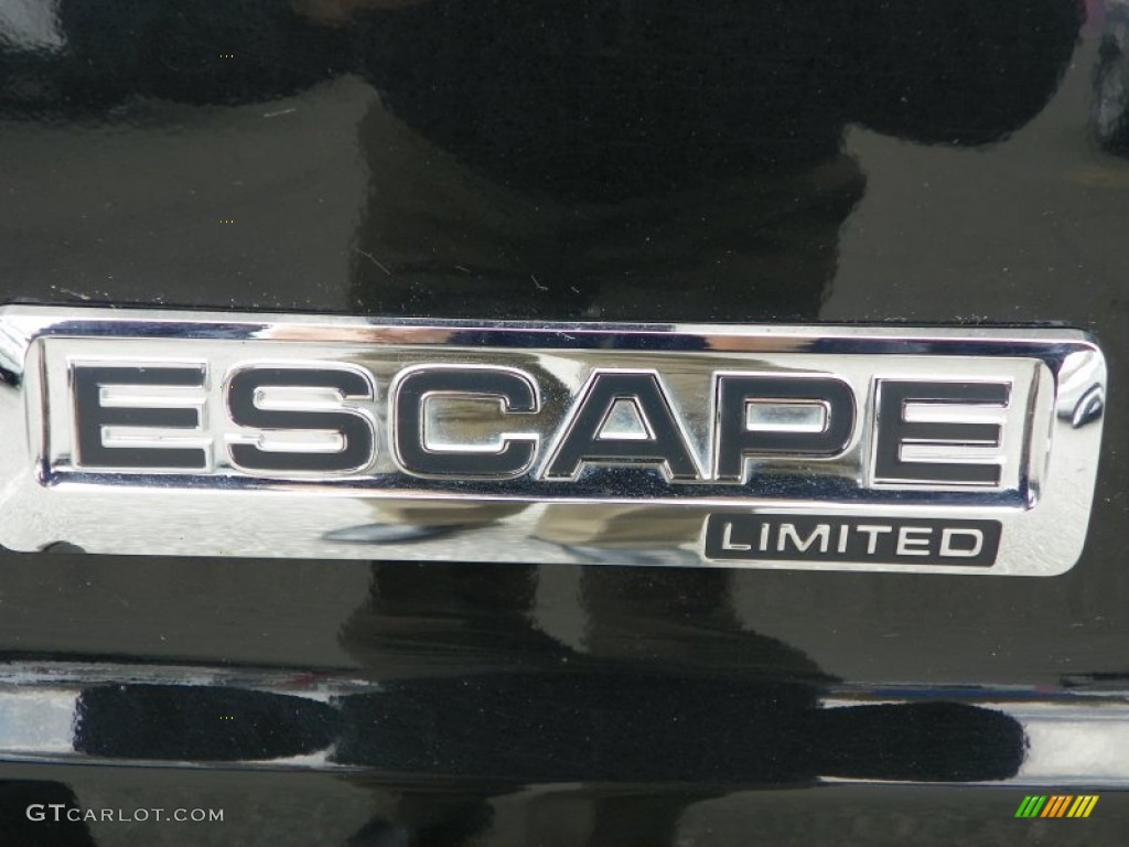 2009 Escape Limited V6 4WD - Black / Charcoal photo #10