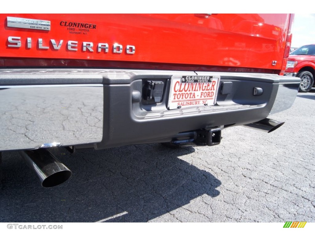 2010 Silverado 1500 LT Crew Cab - Victory Red / Ebony photo #19