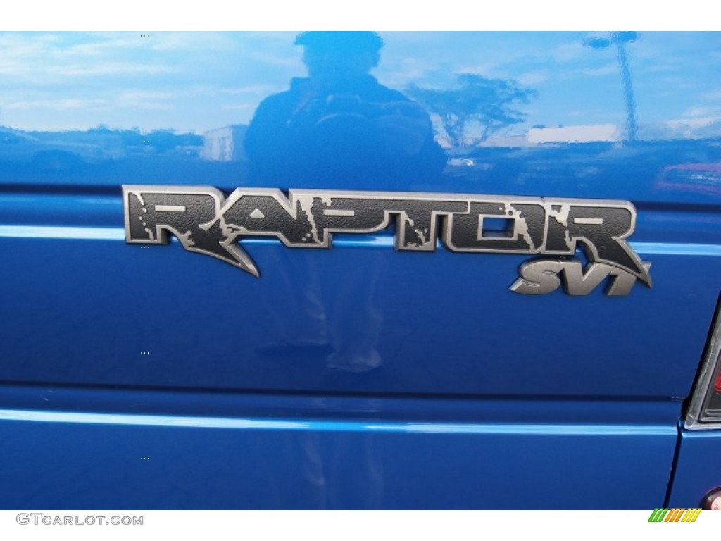 2012 F150 SVT Raptor SuperCrew 4x4 - Blue Flame Metallic / Raptor Black Leather/Cloth photo #23