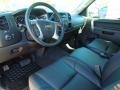 2012 Chevrolet Silverado 2500HD Ebony Interior Prime Interior Photo