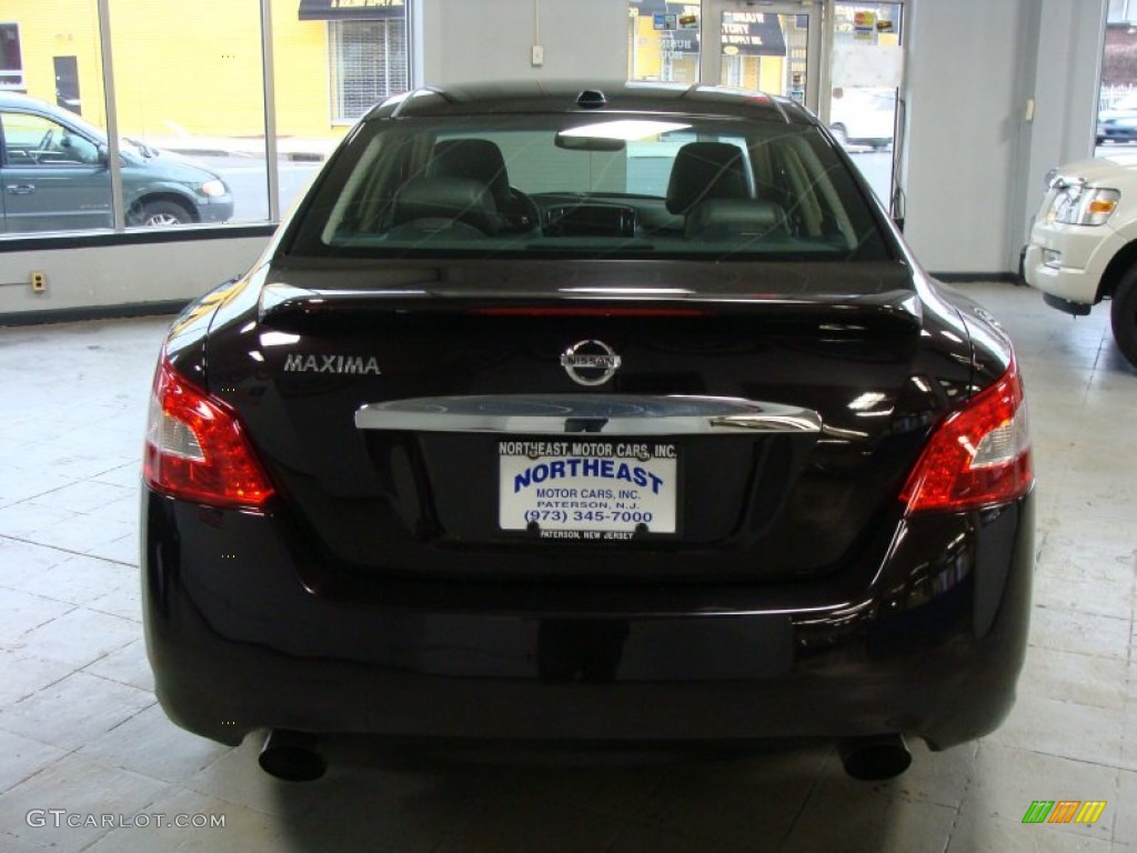 2010 Maxima 3.5 SV - Crimson Black / Charcoal photo #5