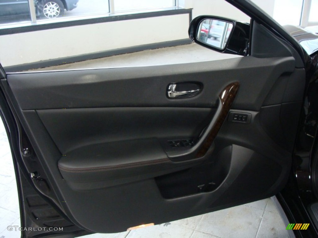 2010 Maxima 3.5 SV - Crimson Black / Charcoal photo #6
