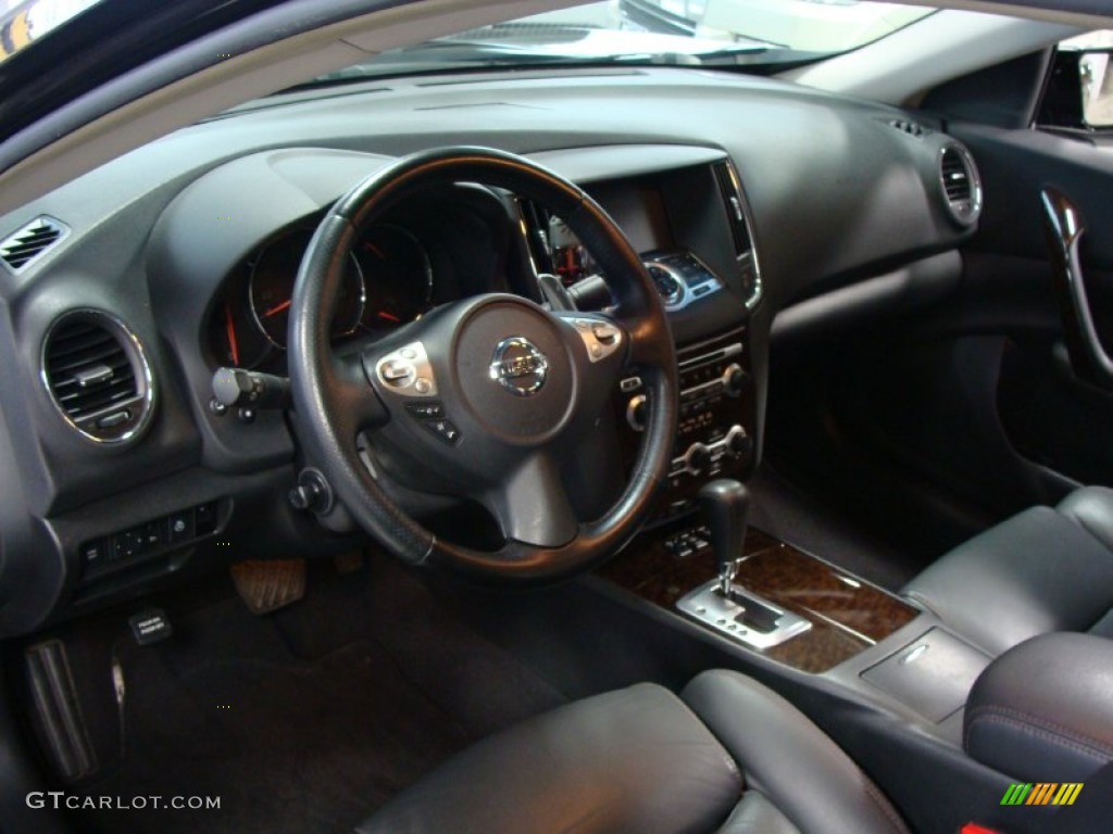 2010 Maxima 3.5 SV - Crimson Black / Charcoal photo #7