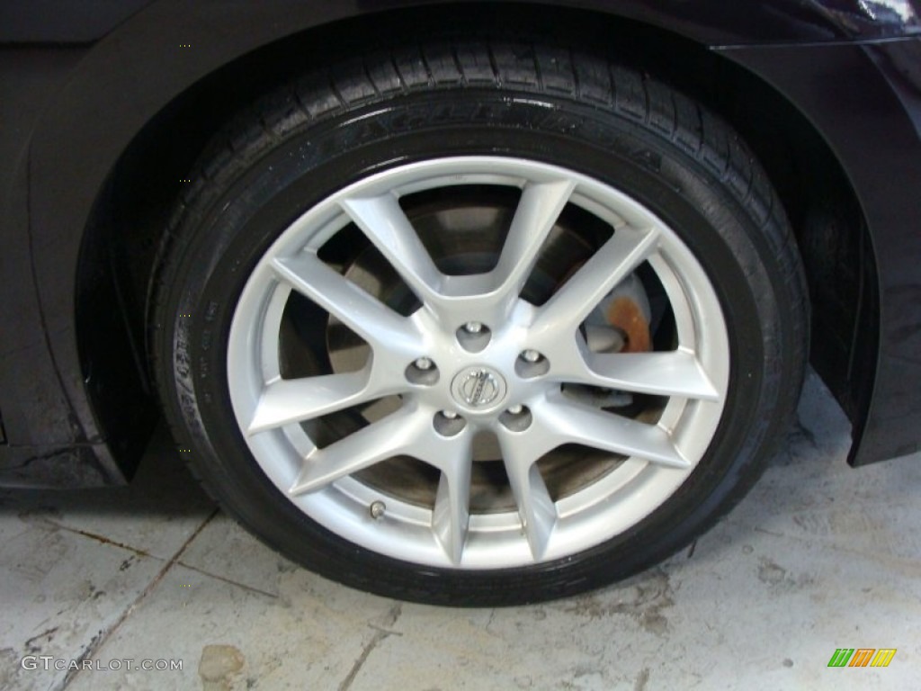 2010 Maxima 3.5 SV - Crimson Black / Charcoal photo #10