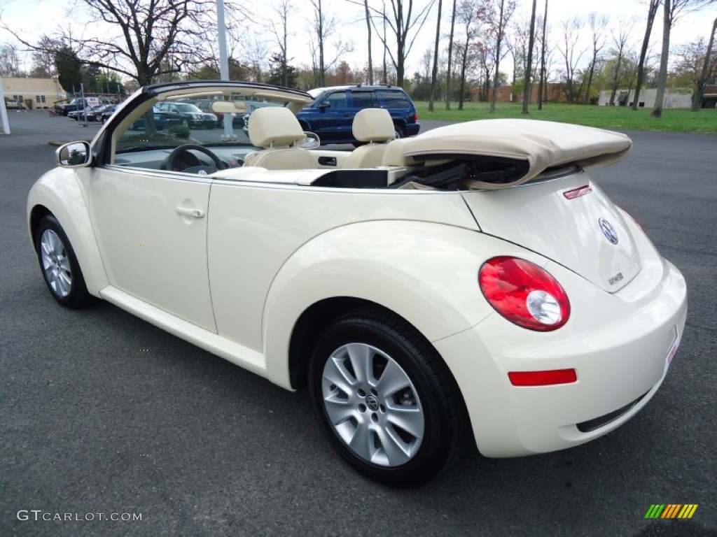 2010 New Beetle 2.5 Convertible - Harvest Moon Beige / Cream photo #7